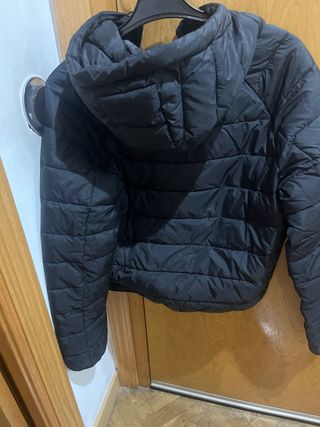 Plumas Bershka negro hombre