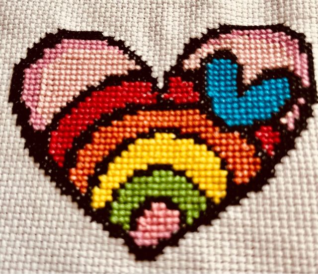 Bordados Punto de Cruz Infantiles para enmarcar