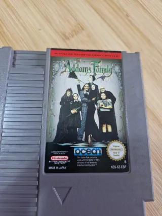 Juego NES The Addams Family