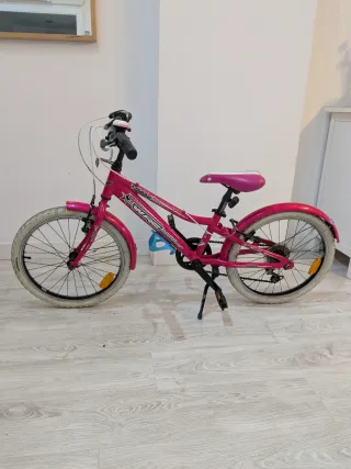 Bicicleta infantil rosa