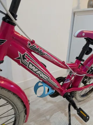 Bicicleta infantil rosa