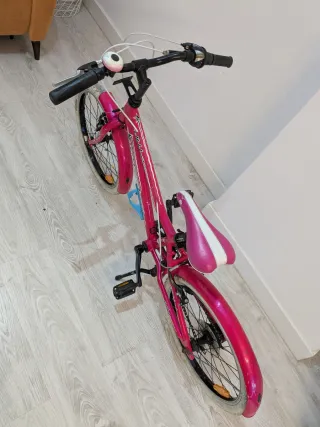 Bicicleta infantil rosa