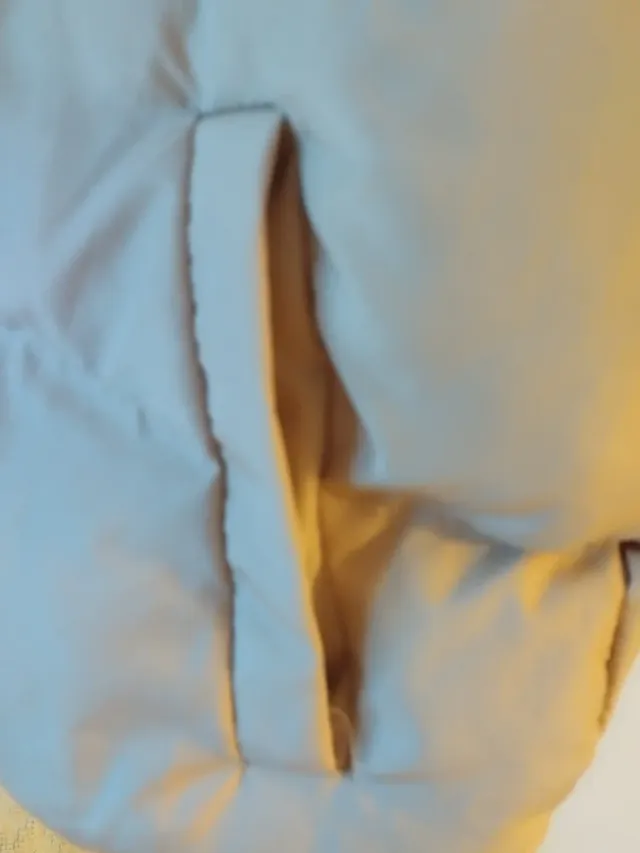 Chaleco guateado beige