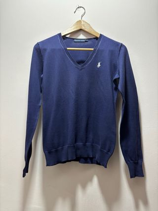Jersey Ralph Lauren Pico Azul Talla S
