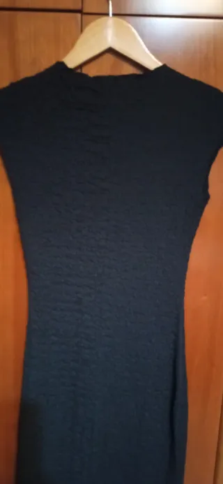 Vestido Zara Negro Talla S Elástico