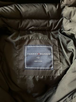 Plumas Tommy Hilfiger Negra Talla S