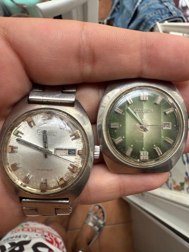 2 Relojes Citizen Automáticos