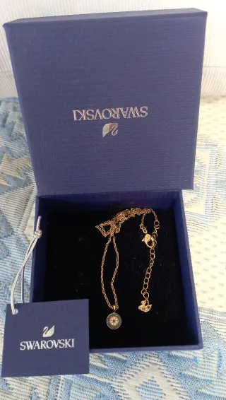 Colgante Swarovski con baño de Oro SIN ESTRENAR