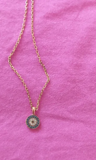 Colgante Swarovski con baño de Oro SIN ESTRENAR