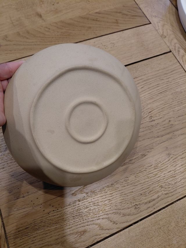 Juego de 8 platos soperos negros