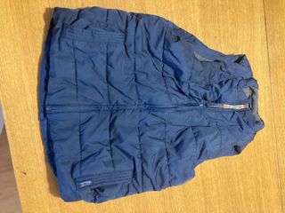 Chaleco acolchado niño azul. talla 9/10