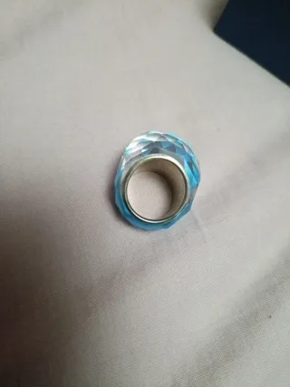 Anillo azul Swarovsky