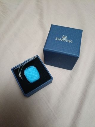 Anillo azul Swarovsky