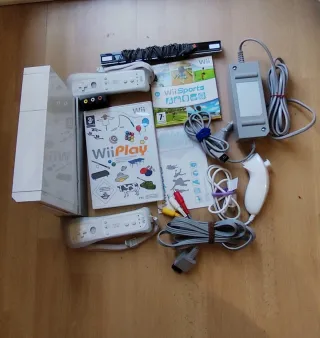 Consola Nintendo Wii Blanca + Juegos