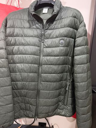 Chaqueta Scalpers Plumas Talla 4XL Verde Oliva