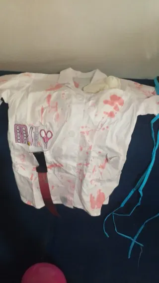 Disfrazes Dr. Virus + Bata infantil 
