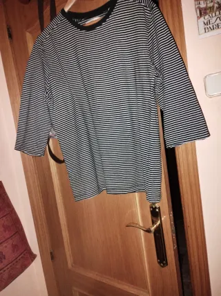 Camiseta Rayas Manga 3/4
