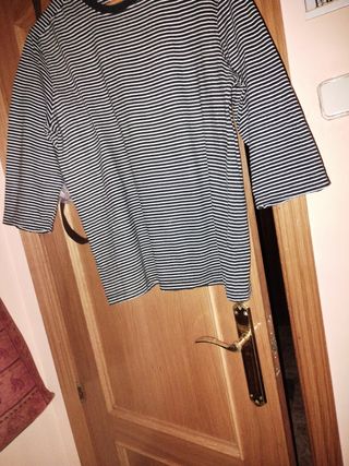 Camiseta Rayas Manga 3/4