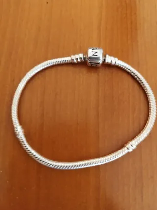 Pulsera Pandora Plata con Charm