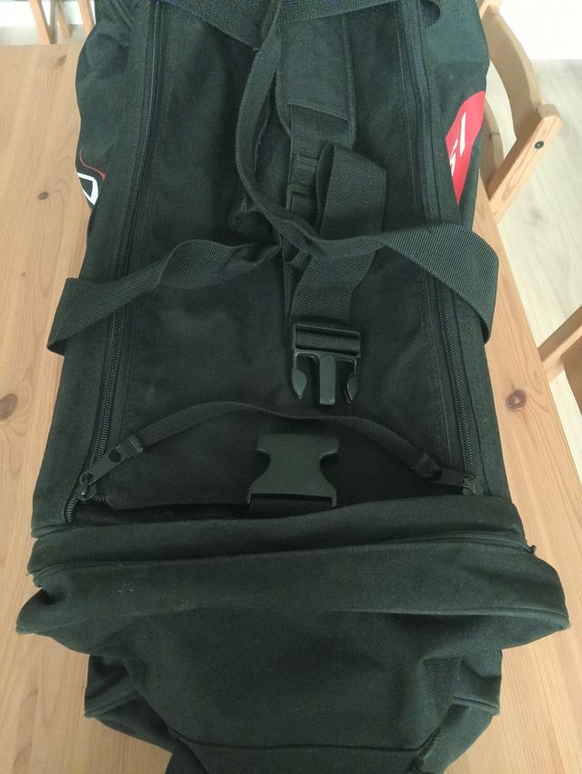 Valigia da viaggio nera Massi Competition