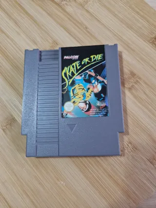 Juego NES Skate or Die Palcom