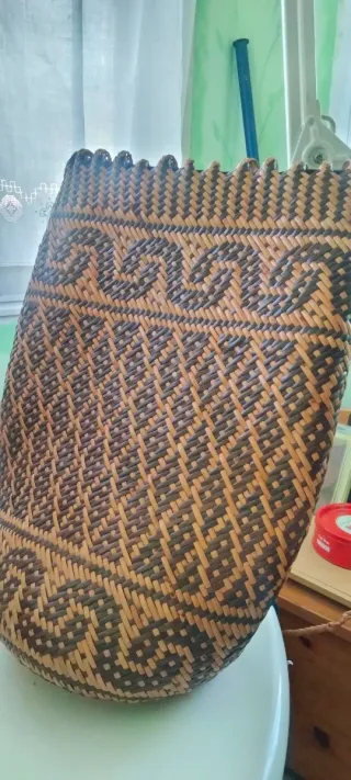 Mochila tejida artesanal mujer