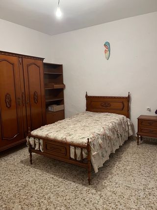 Dormitorio completo madera