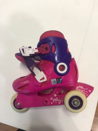 Conjunto Patines y Protecciones Infantil Rosa