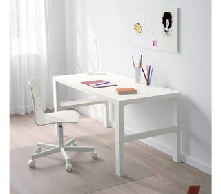 Scrivania per bambini IKEA Pahl bianca