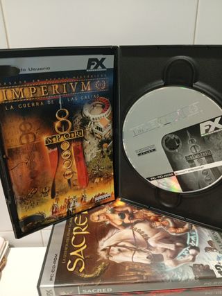 Lote videojuegos FX PC DVD
