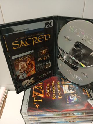 Lote videojuegos FX PC DVD
