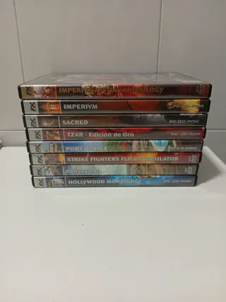 Lote videojuegos FX PC DVD