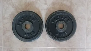 Discos 2.5kg hierro fundido