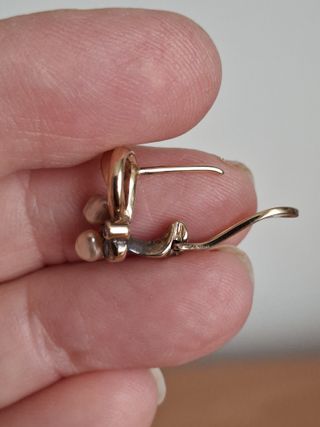 Pendientes Majórica Perlas y Circonitas Caja Origi