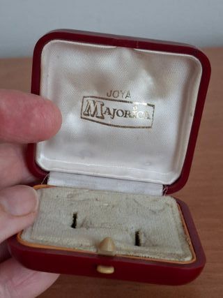 Pendientes Majórica Perlas y Circonitas Caja Origi