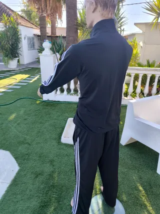 Chándal Adidas Negro Talla L