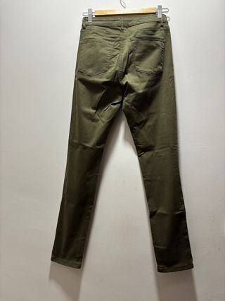 Pantalón Southern Cotton Verde 38, pitillo elastic