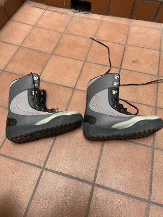 Tabla Snowboard Crazy Creek con fijaciones y botas