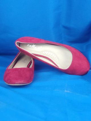 Bailarinas ante rojas talla 35