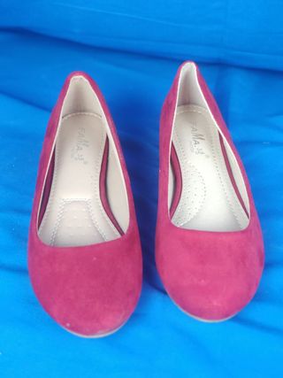 Bailarinas ante rojas talla 35