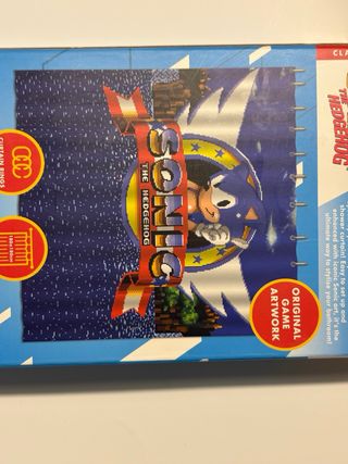 Cortina de Chuveiro Sonic The Hedgehog nova