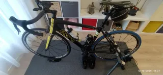 Bicicleta Carretera Eastway R 1.0 Negra/Amarilla