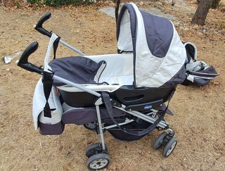 Silla, capazo y grupo 0 para bebe Chicco