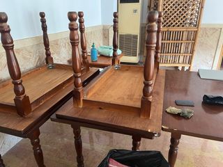 Mesas y Sillas de Bar Madera 