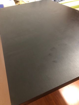 Mesa comedor/escritorio negra