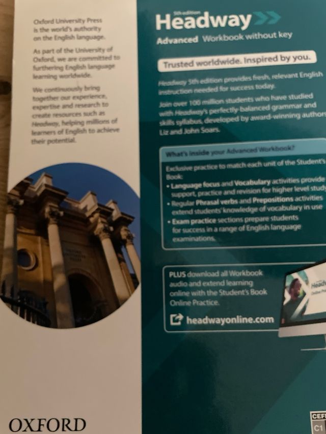 New Headway 5th Edition Advanced. Workbook with...