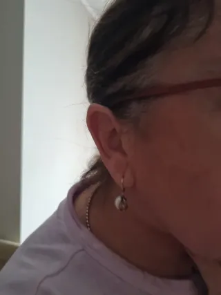 Pendientes Tous Bolas Blancas y Plata