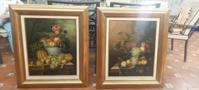 Cuadros pintados a mano (26x22) aproximadamente