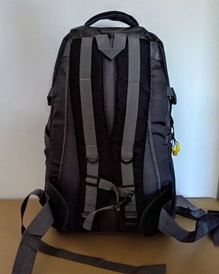 Mochila impermeable casual gris/negra