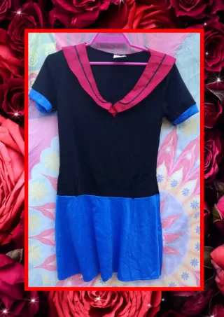DISFRAZ VESTIDO OLIVIA DE POPEYE TALLA ÚNICA/42/44